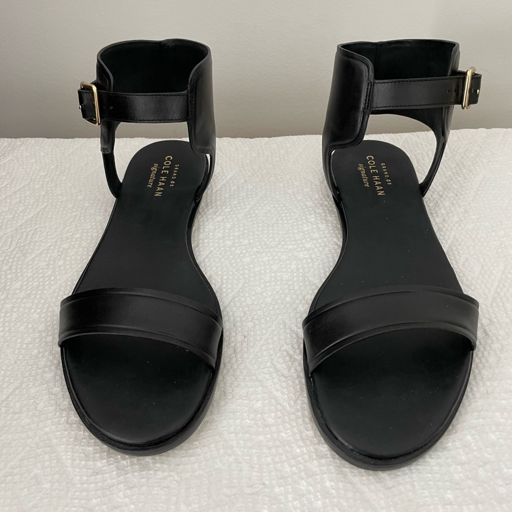 Cole Haan Signature Barra sandals. Black size 5. New with tags & box-never worn!